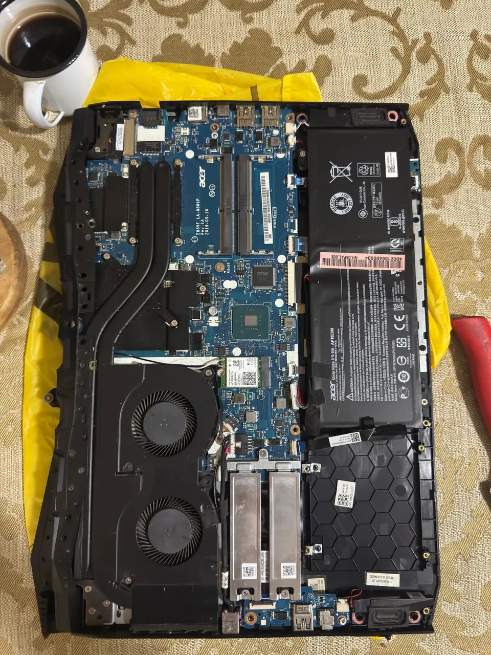 Acer Nitro 5 - PEÇAS - carcaça  - Foto 4