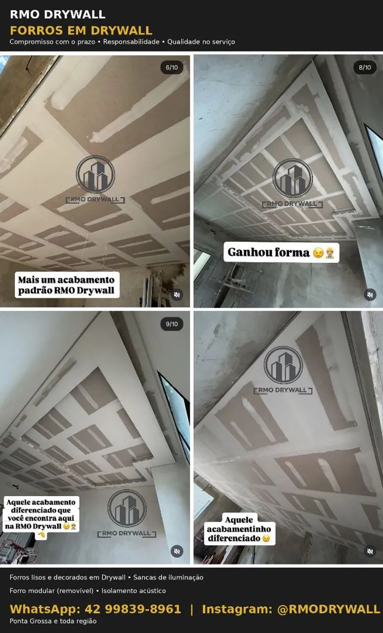 Projetos com DRYWALL