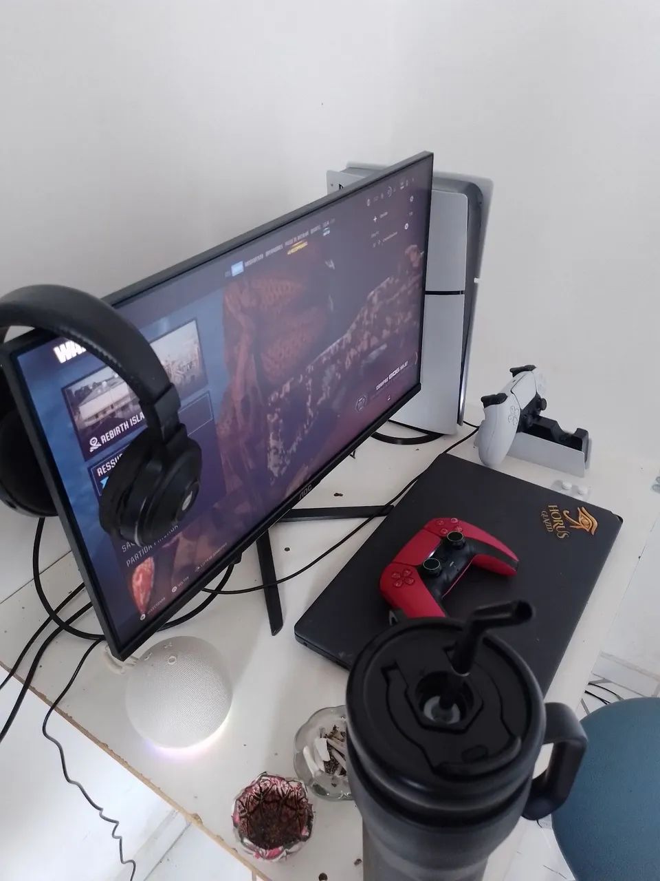 ps5 slim com leitor pra sair hj  - Foto 2
