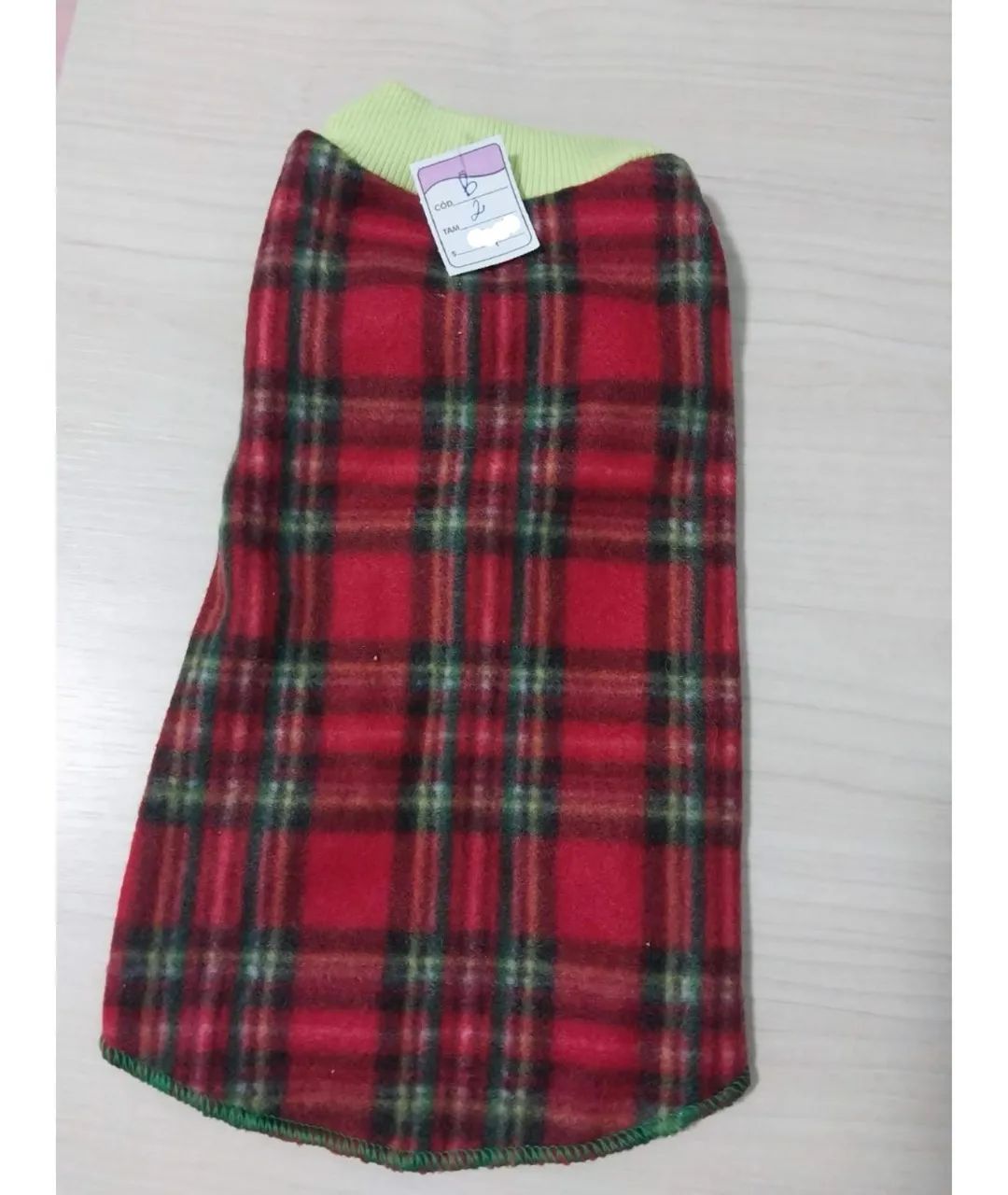 Roupa para Pet Soft Xadrez