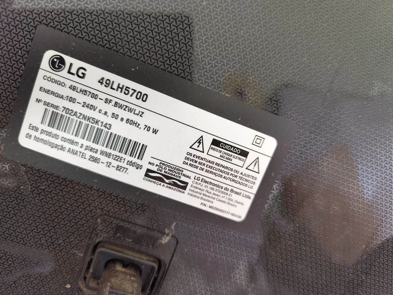 Televisão LG quebrada  - Foto 4