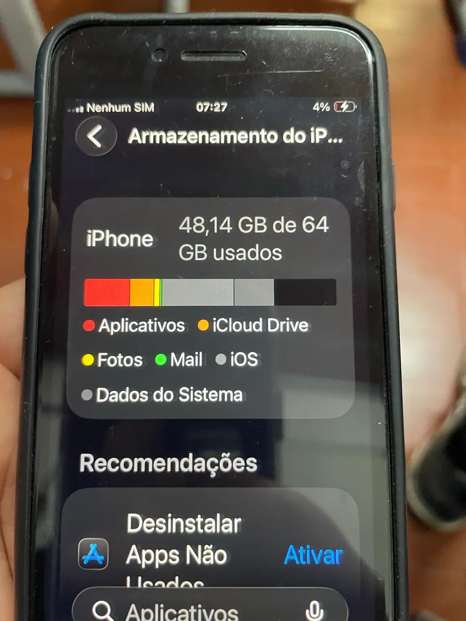 iPhone SE sem detalhes  - Foto 4