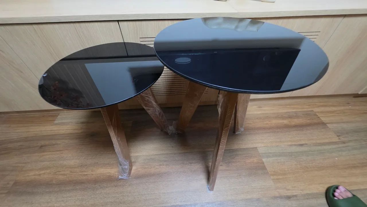 MESA DE CENTRO NOVAS NO PLÁSTICO 