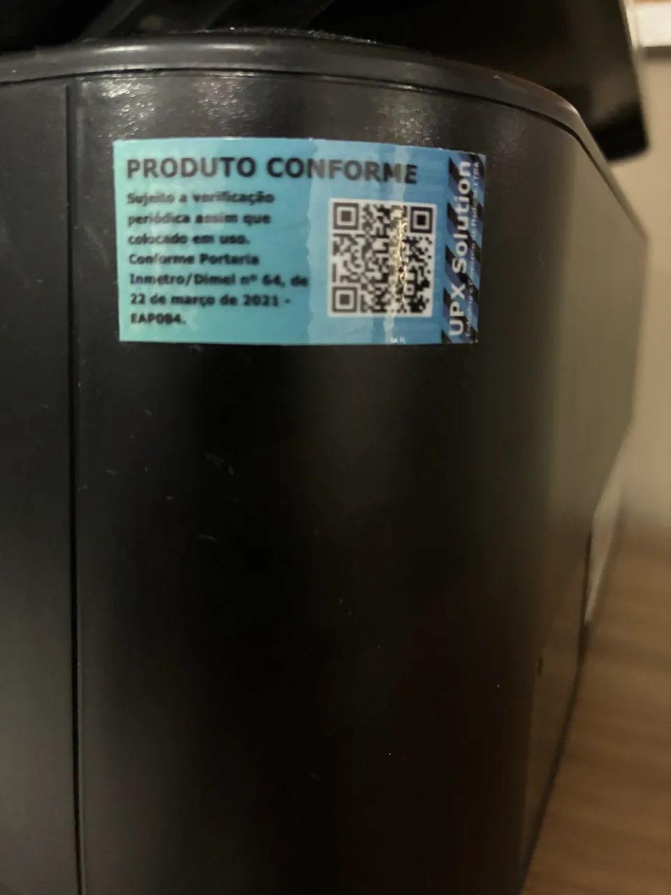 Balança UPX THUNDER 32kg (2024) - Com Impressora e Lacre Intacto - Foto 3