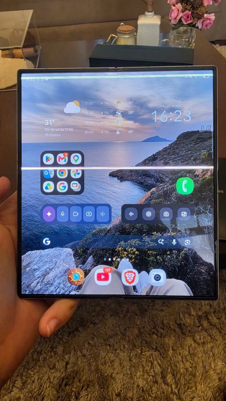 Samsung Galaxy Z Fold6 512GB - Silver Shadow - Celulares e