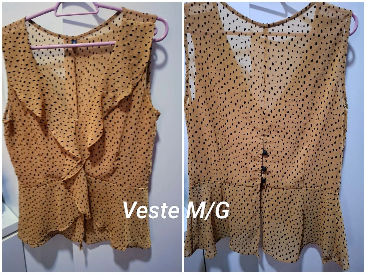 Lote de roupas femininas