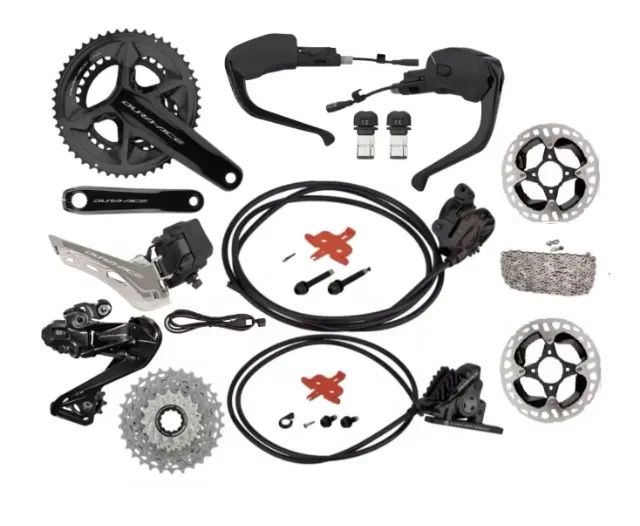 Grupo Shimano Dura Ace Di2 2x12v Tt Triatlo - Acessórios de