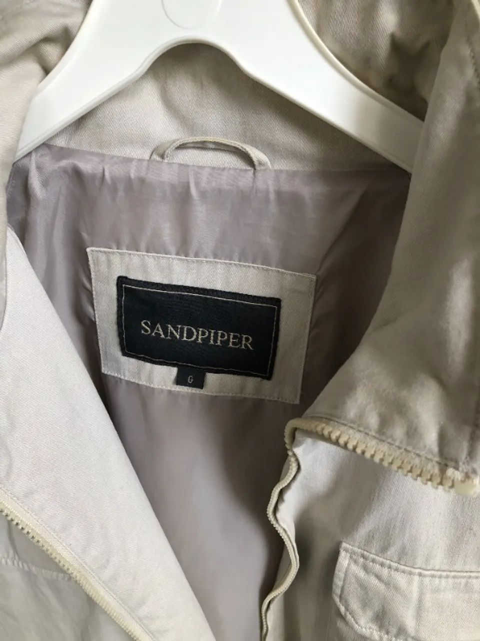 casaco da Sandpaper