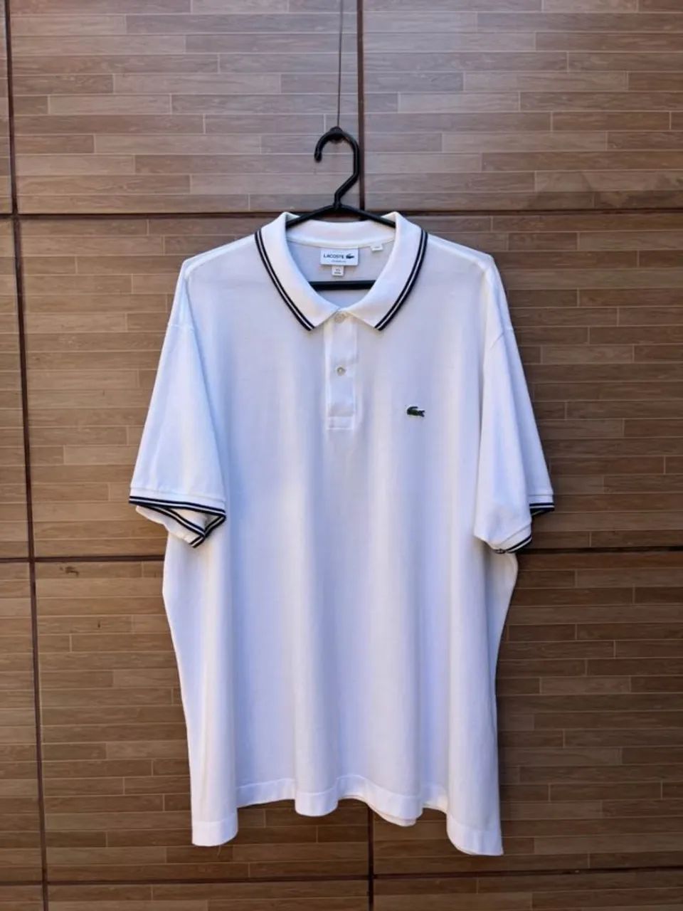 Polo Lacoste Branca T8 L12.12