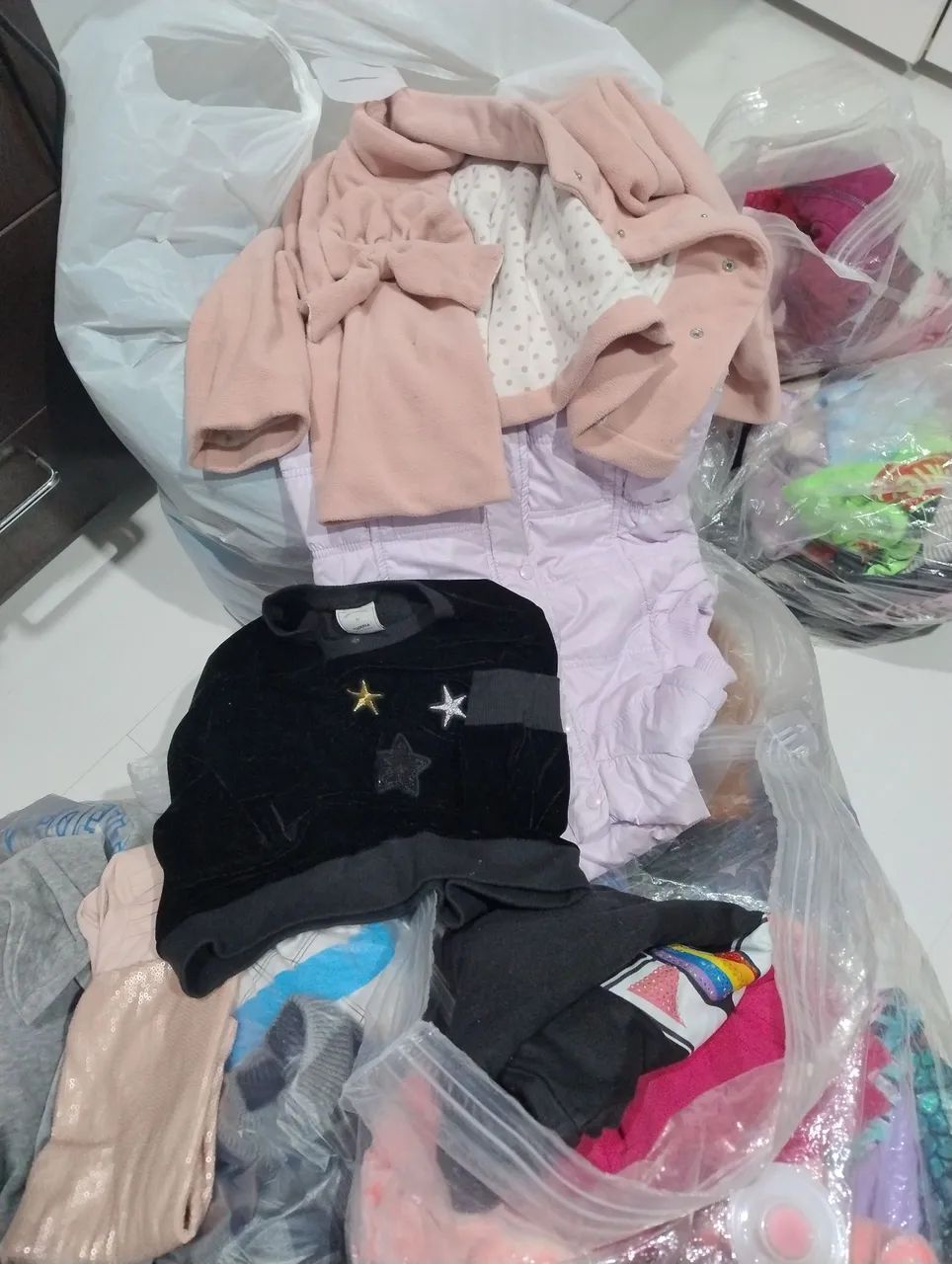Lote roupa infantil brechó 2