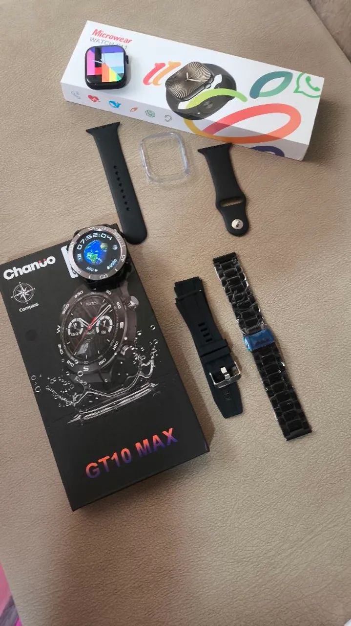 Smartwatch Amoled NFC Bluetooth Responde Watts S11 GT10  - Foto 2