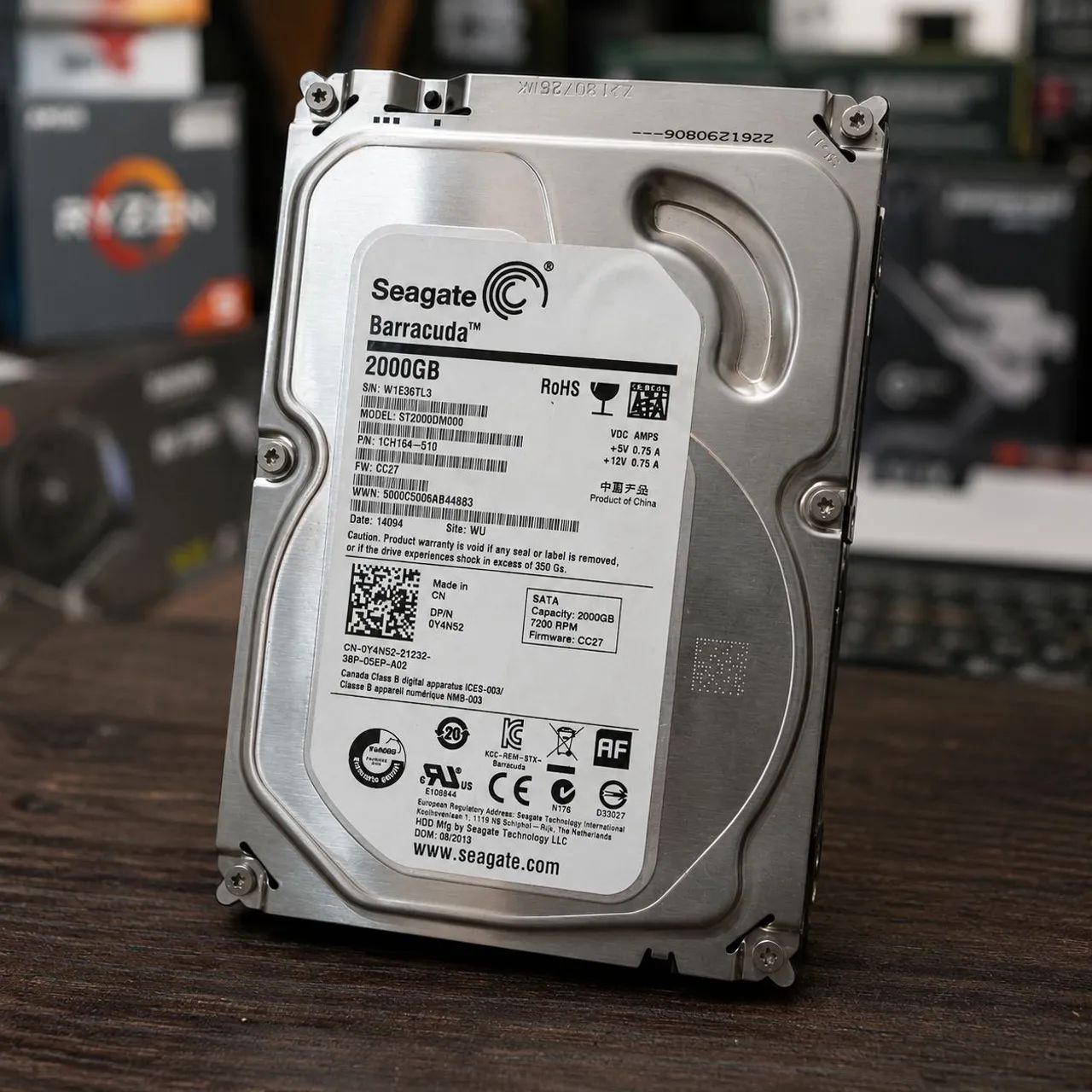 HD Seagate Barracuda 2TB - Alta Capacidade e Desempenho