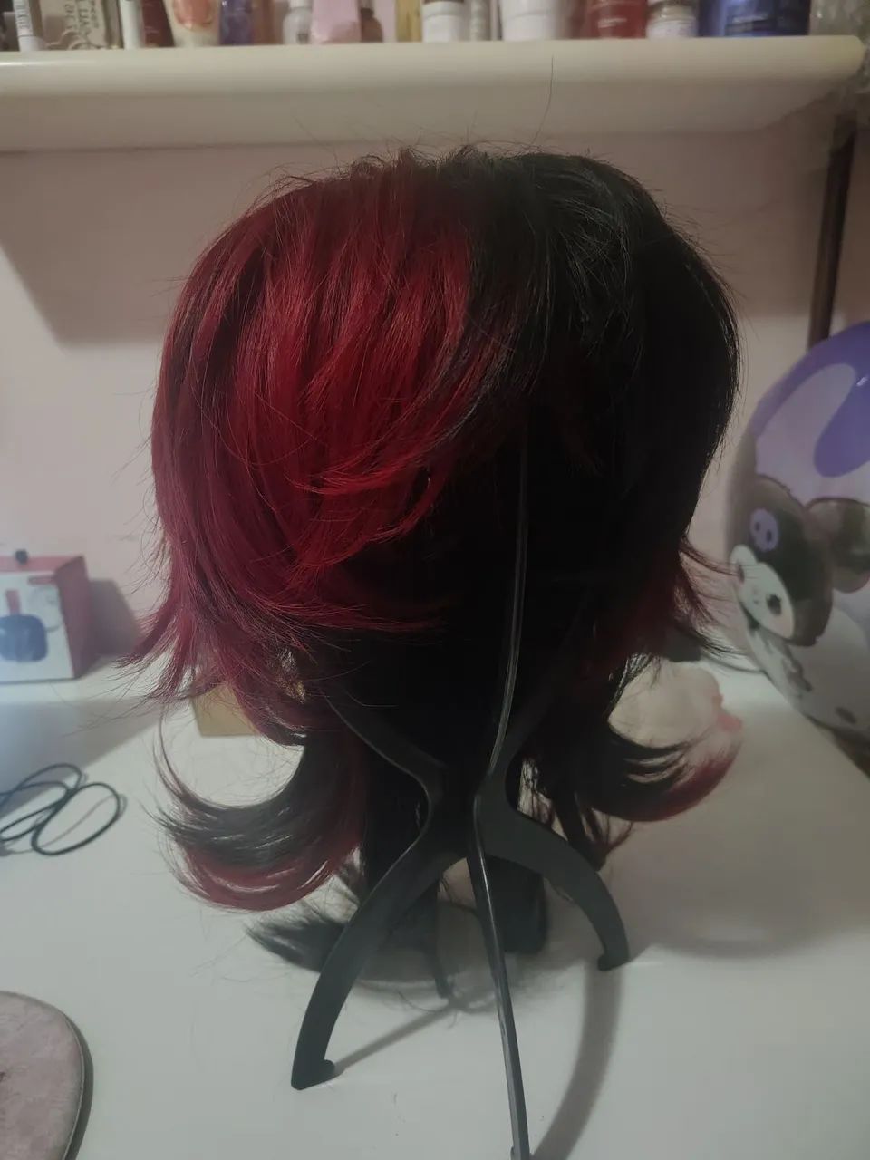 Peruca degradê visual kei