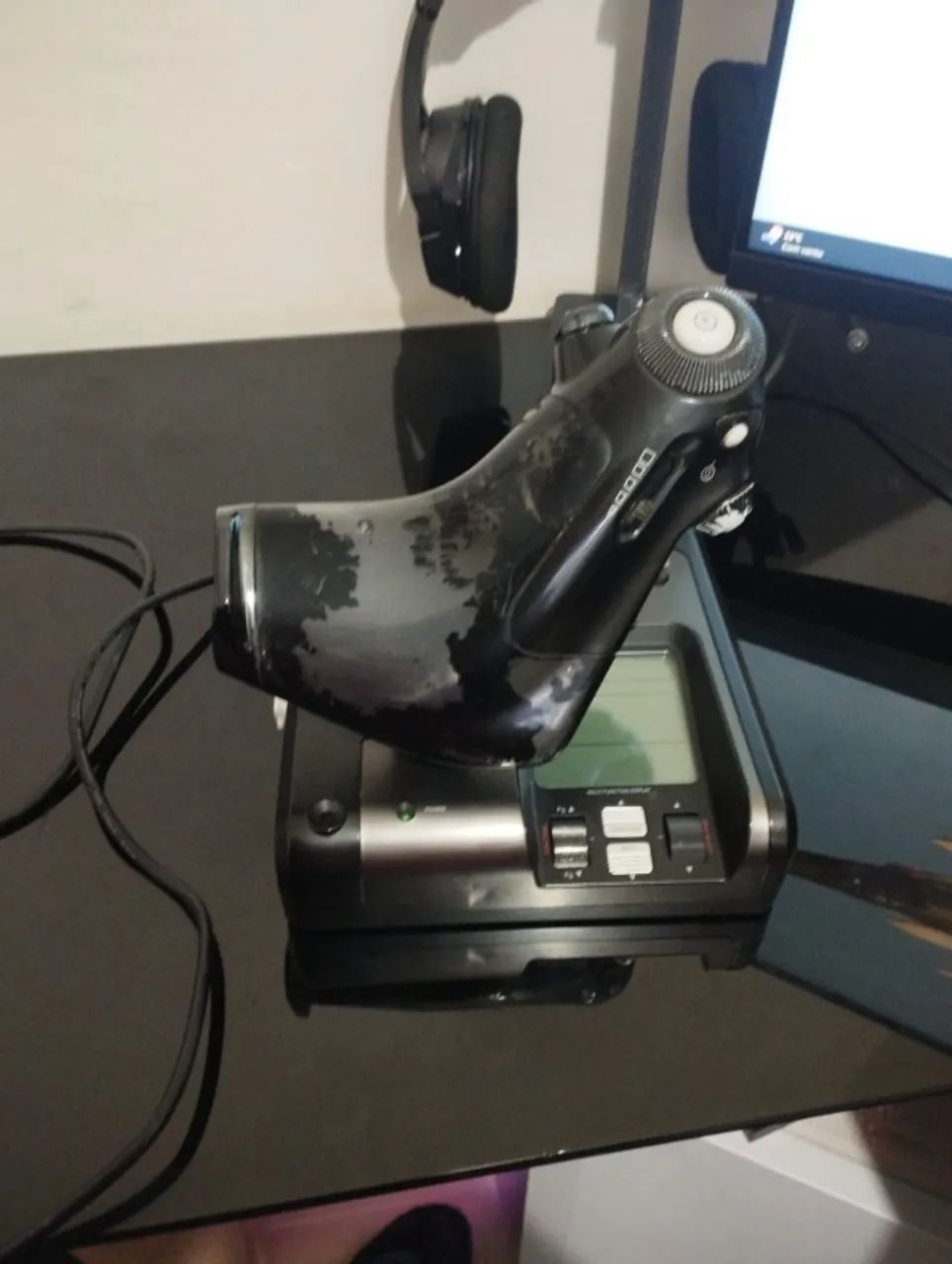X52 HOTAS Logitech Pro - Joystick e Throttle - Funcionando Perfeitamente - Foto 3