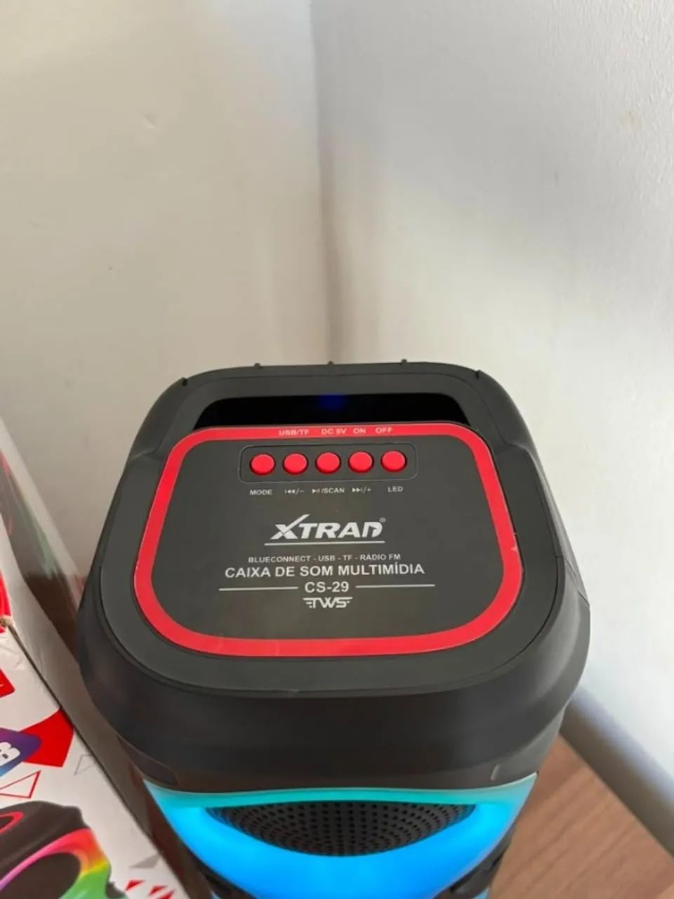 Caixa de Som Xtrad CS29 Bluetooth - Foto 3