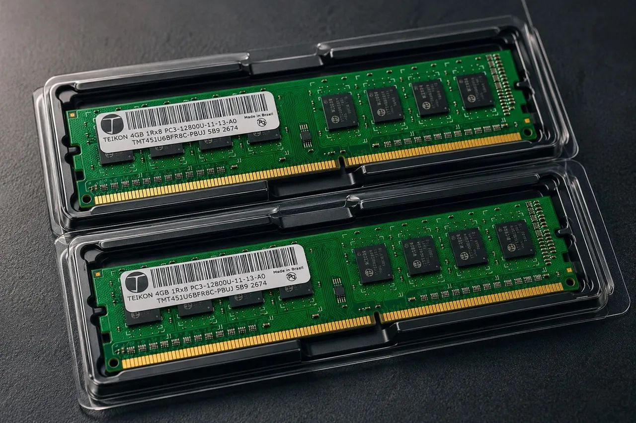 DDR 3 1600 4GB 2 Slots