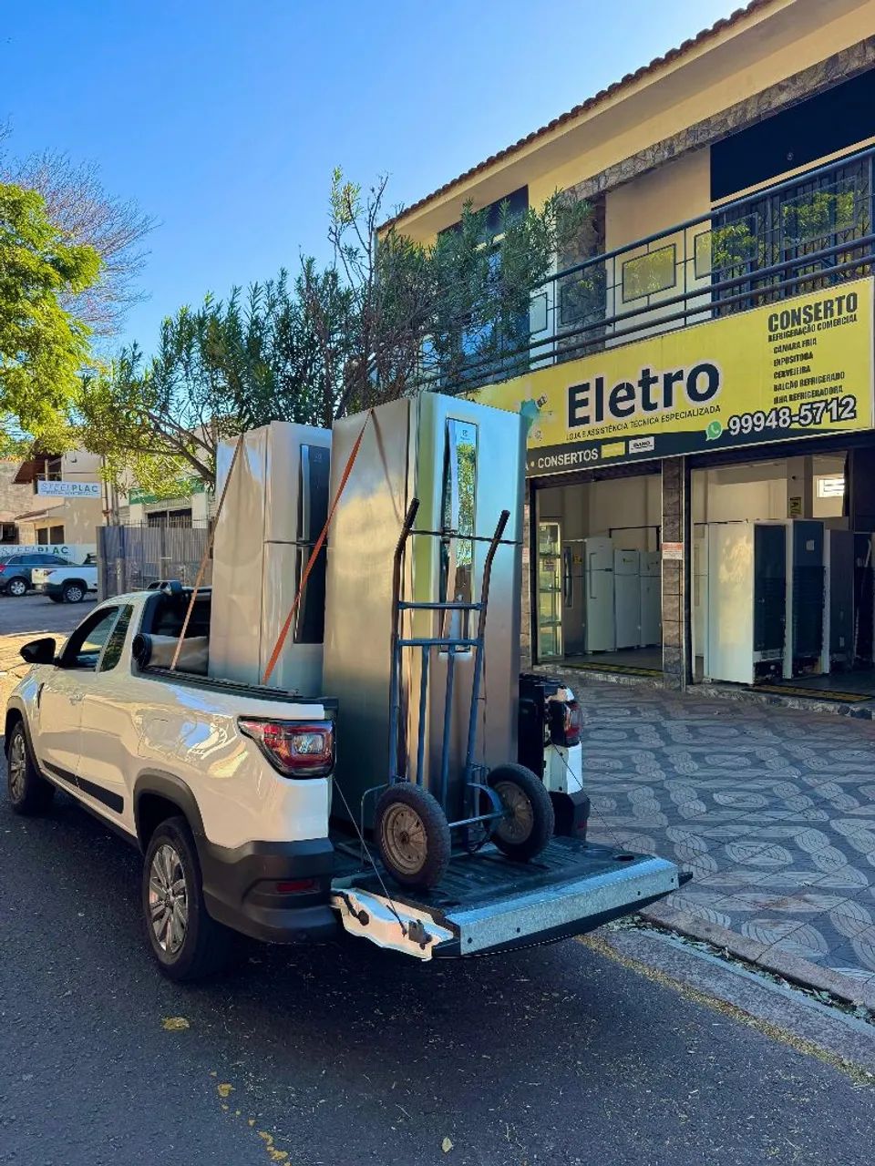 Geladeira Brastemp Electrolux e Consul com garantia