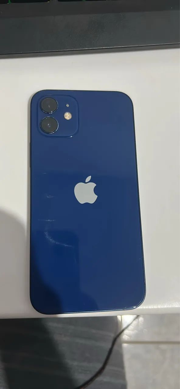iPhone 12 azul 256GB 84% bateria  - Foto 3