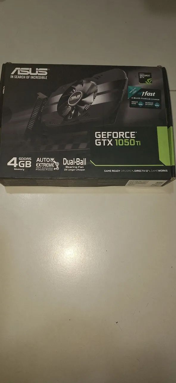 Placa de Vídeo GTX 1050 Ti 4GB - Usada - Funcionando Perfeitamente - Foto 2