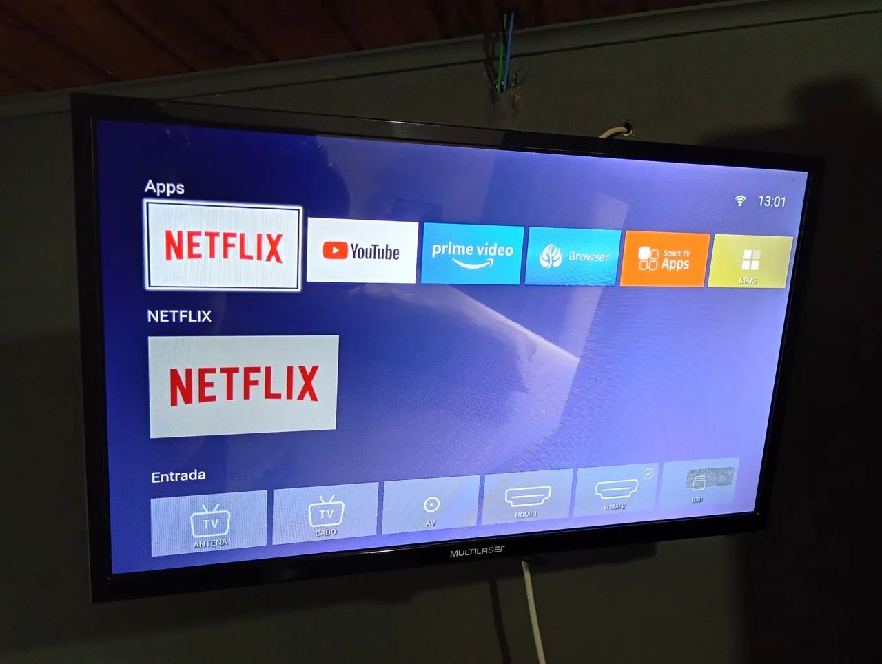 Vende-se um monitor tv,de 24 polegadas Multilaser  - Foto 2