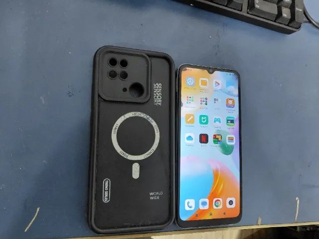 Celular Redmi 10c 128Gb Com Detalhes, Porem Funciona Tudo