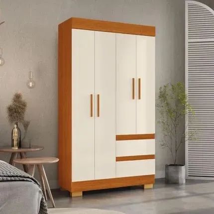 Guarda-roupa solteiro com pés _ Entrega grátis Fortaleza - Foto 2