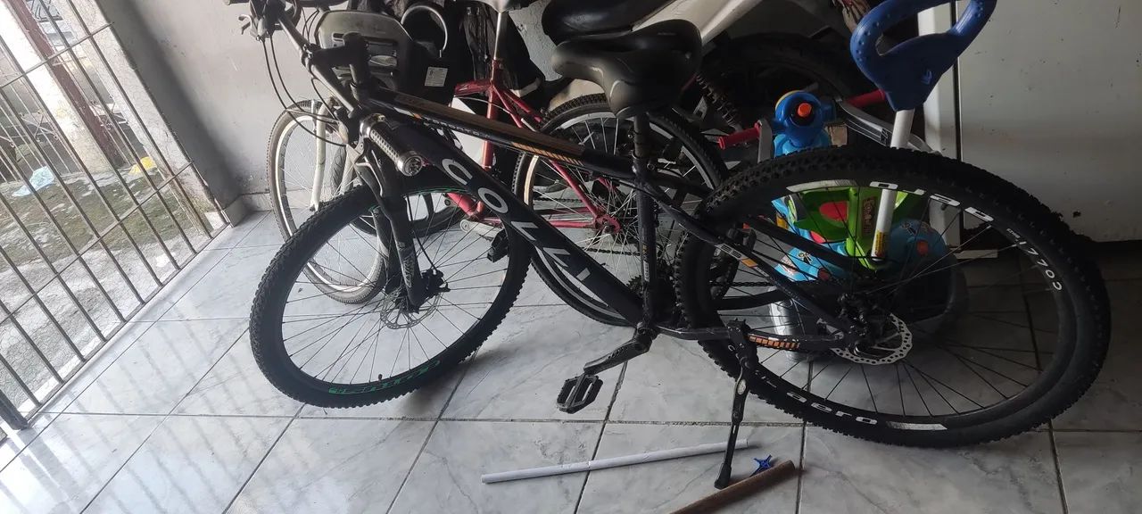Bicicleta Colli aro 29 usada para entregas  - Foto 5