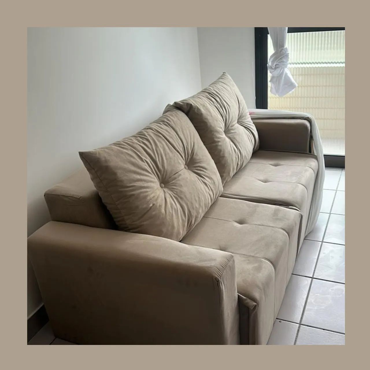 OFERTA: Sofá retrátil Texas varas cores de fábrica  - Foto 2