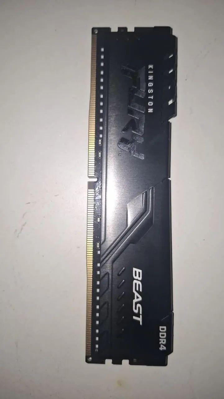 Memória RAM Kingston Fury 1x16gb 3200mhz 