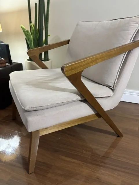 Cadeira poltrona decorativa com design moderno - Foto 2