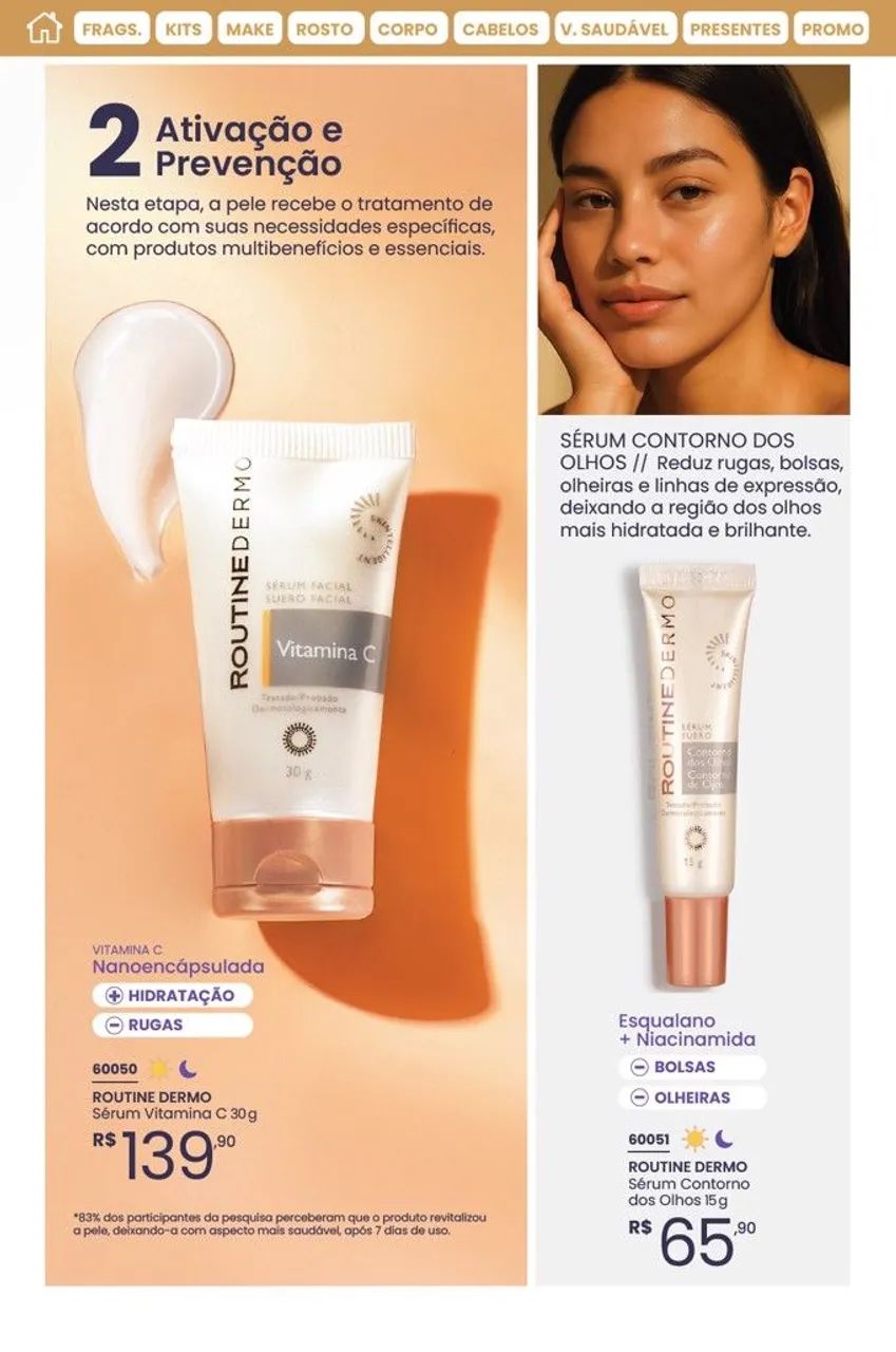 LINHA ROUTINE DERMO PARA O ROSTO HINODE - Foto 2