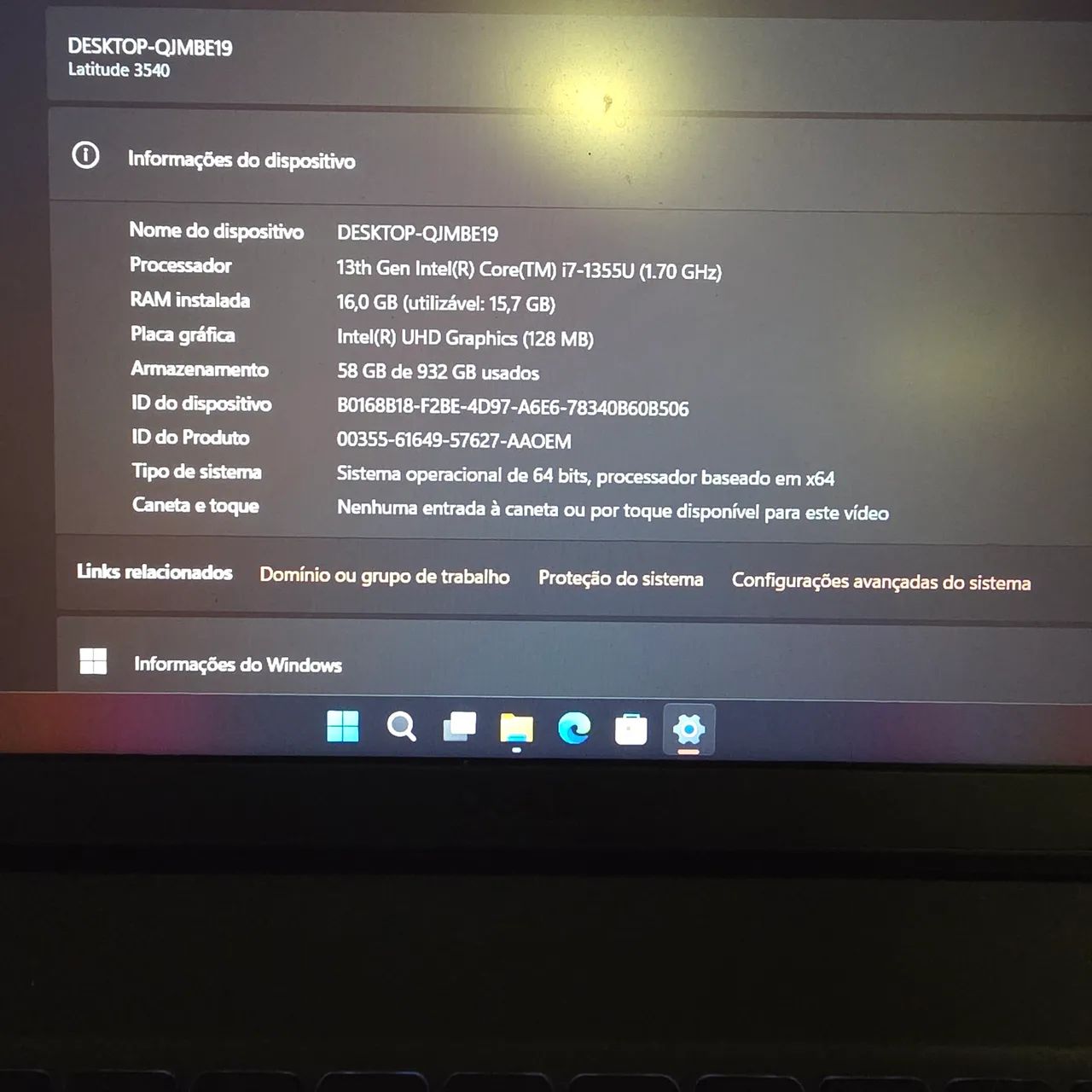 Dell Latitude 3540
