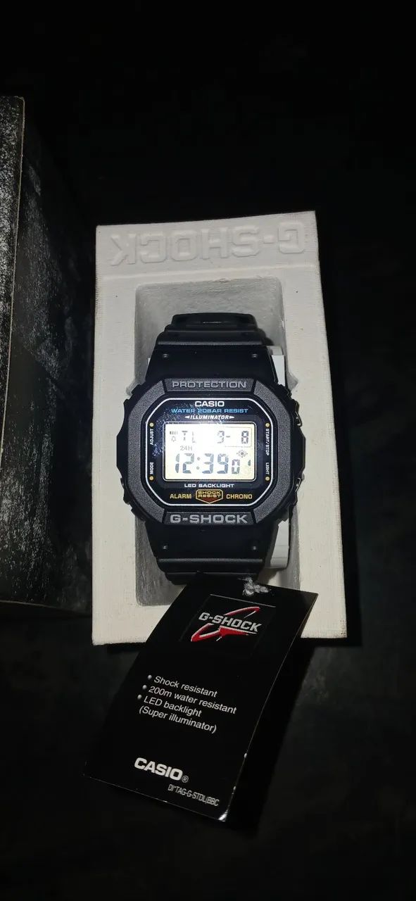 Casio g s-shock dw 5600UE 1dr nunca usado comprado no mês de agosto 