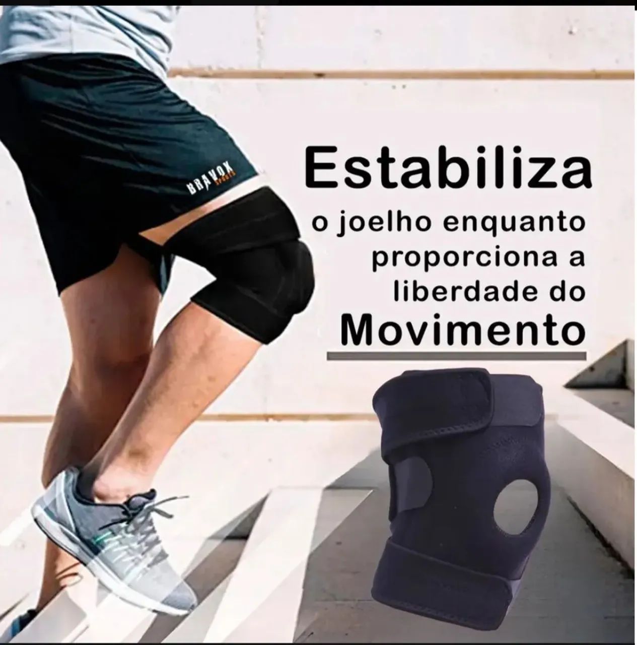 Joelheira de compressão  - Foto 3