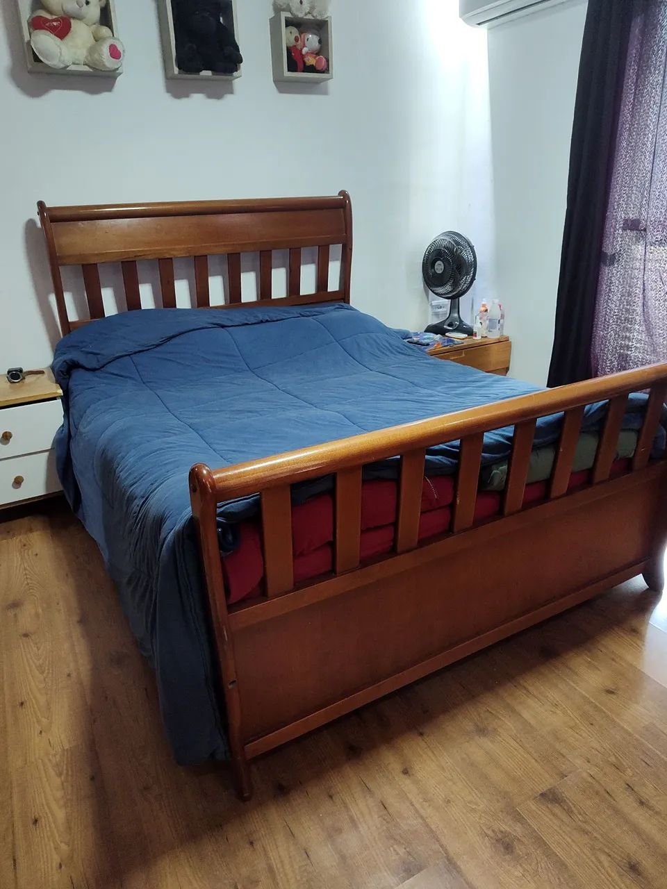 Cama madeira maciça mais de 20 anos - Foto 2