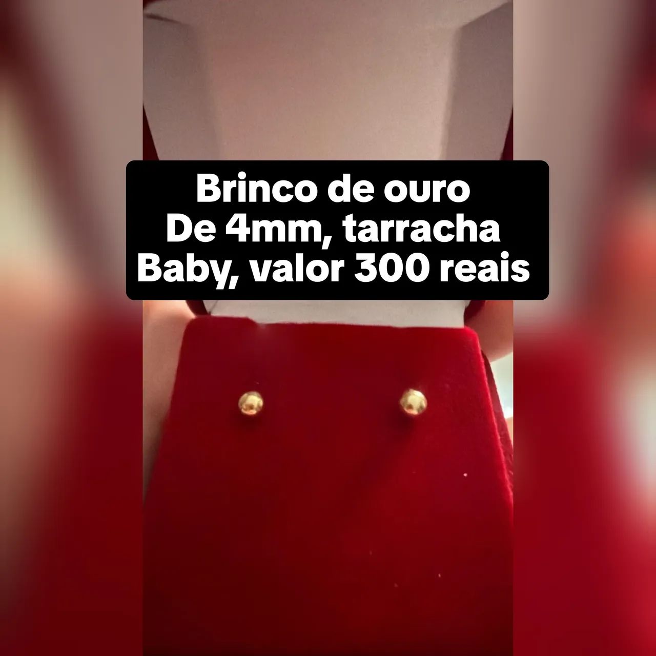 Brinco de ouro 
