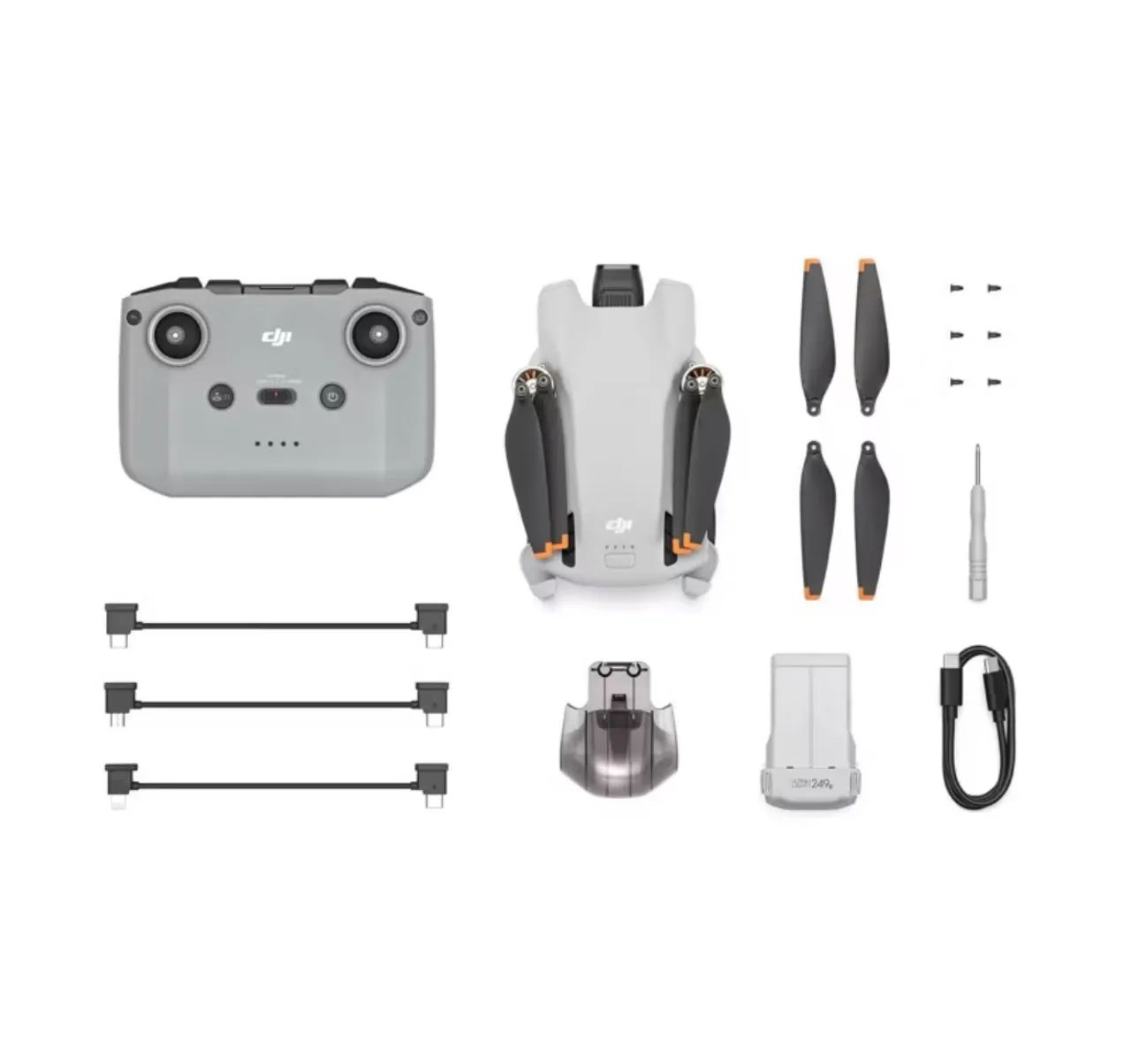 DRONE MINI 3 KIT COM 1 BATERIA - Foto 3