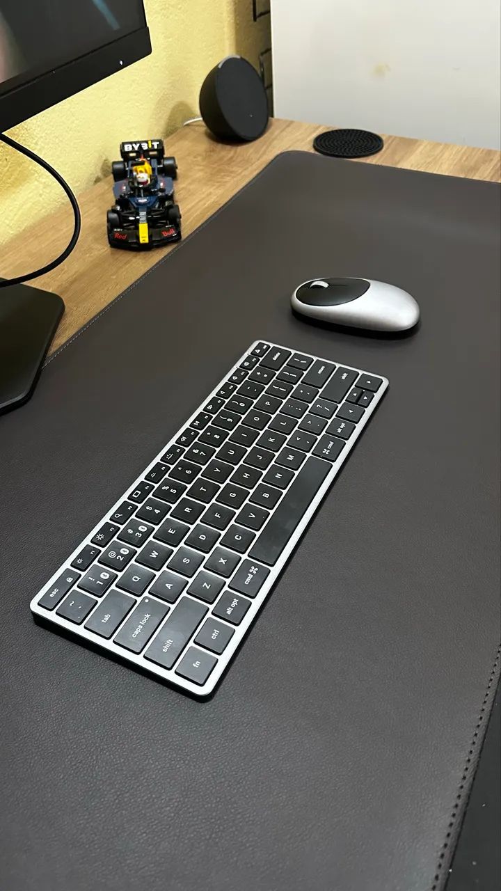 Kit Satechi Teclado X1 E Mouse M1 Sem Fio Cinza Espacial - Foto 3