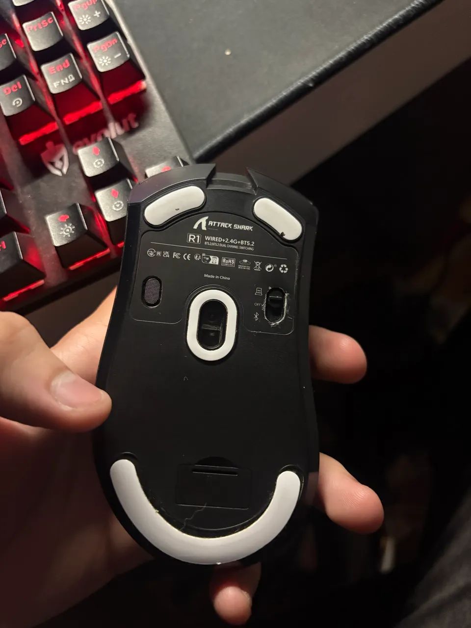 Attack Shark R1 Wireless Gamer  - Foto 3