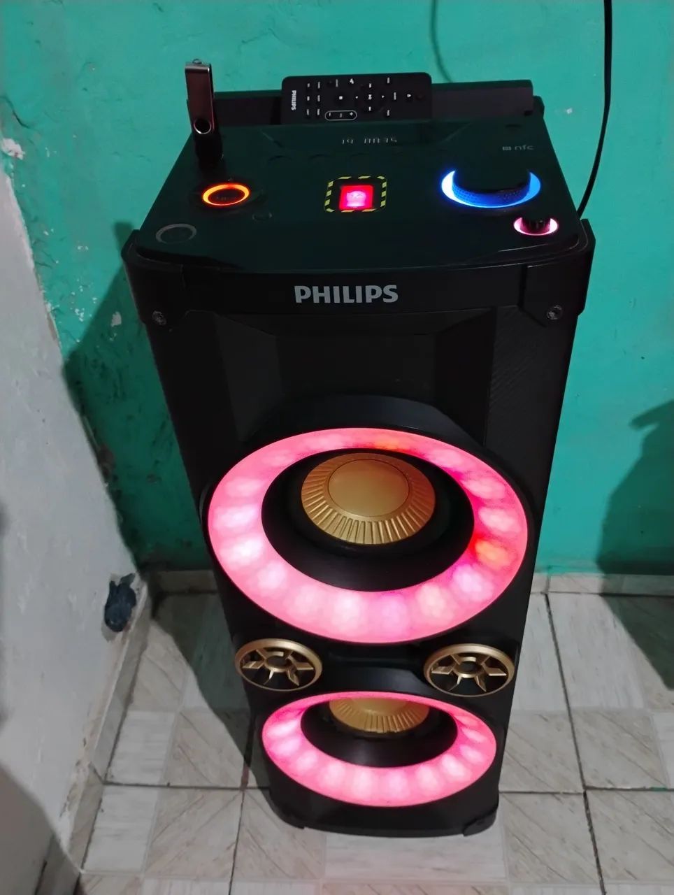 Caixa de som Philips nx4