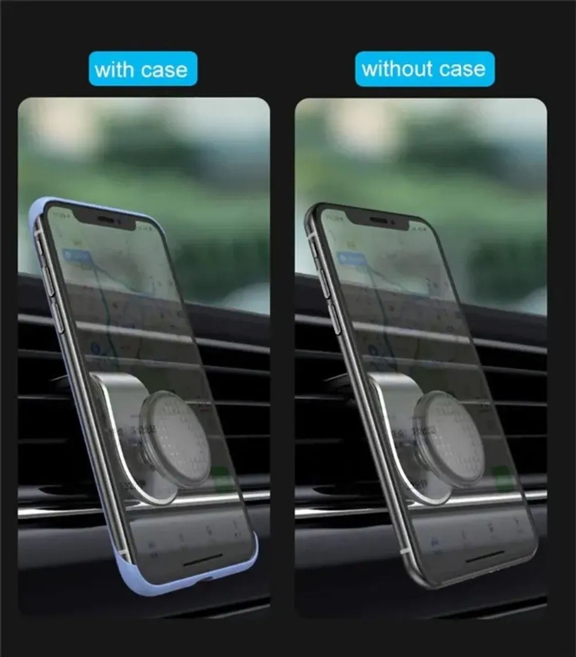 Suporte Magnético/ Ímã para Celular Saída de Ar para Carro   - Foto 5