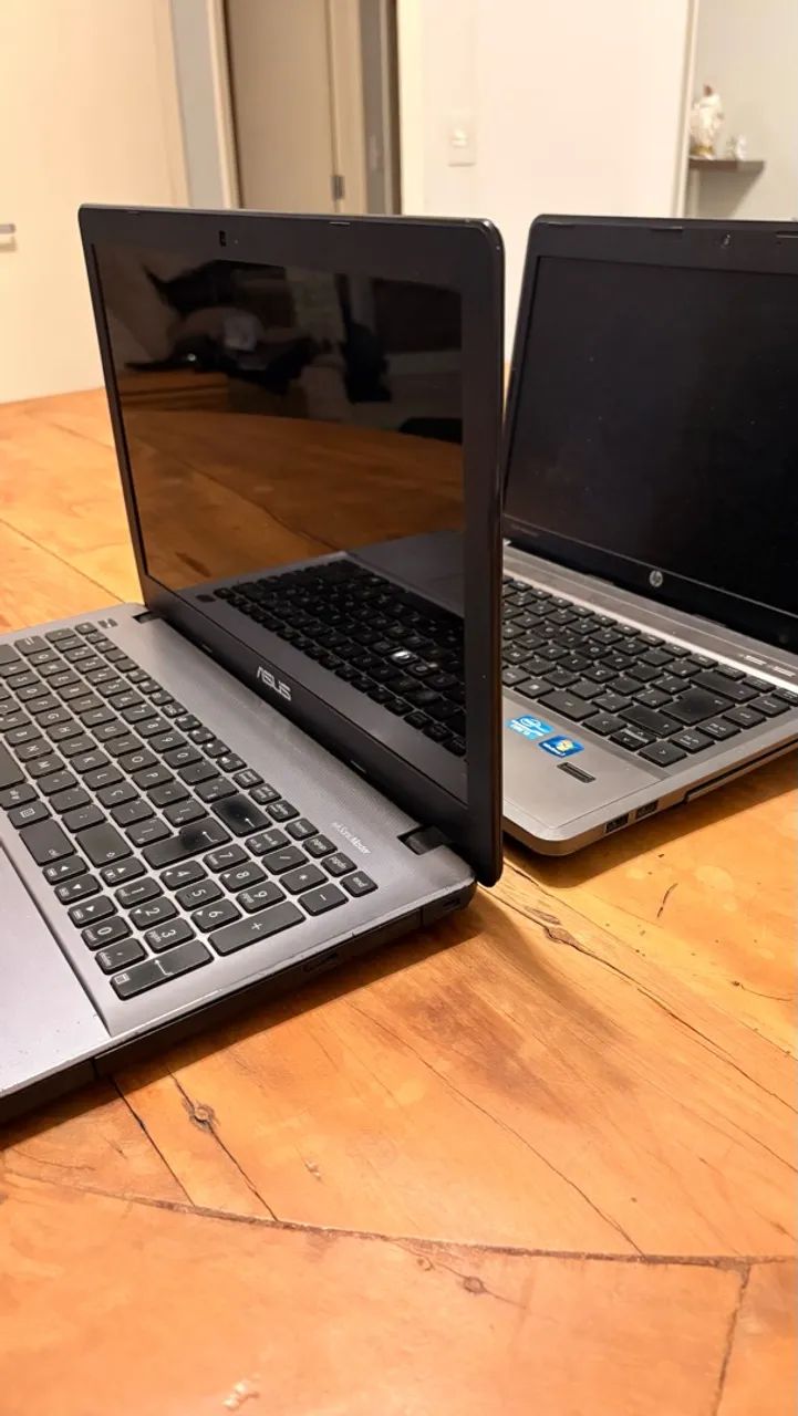 Carcaças notebooks asus e hp - Foto 3