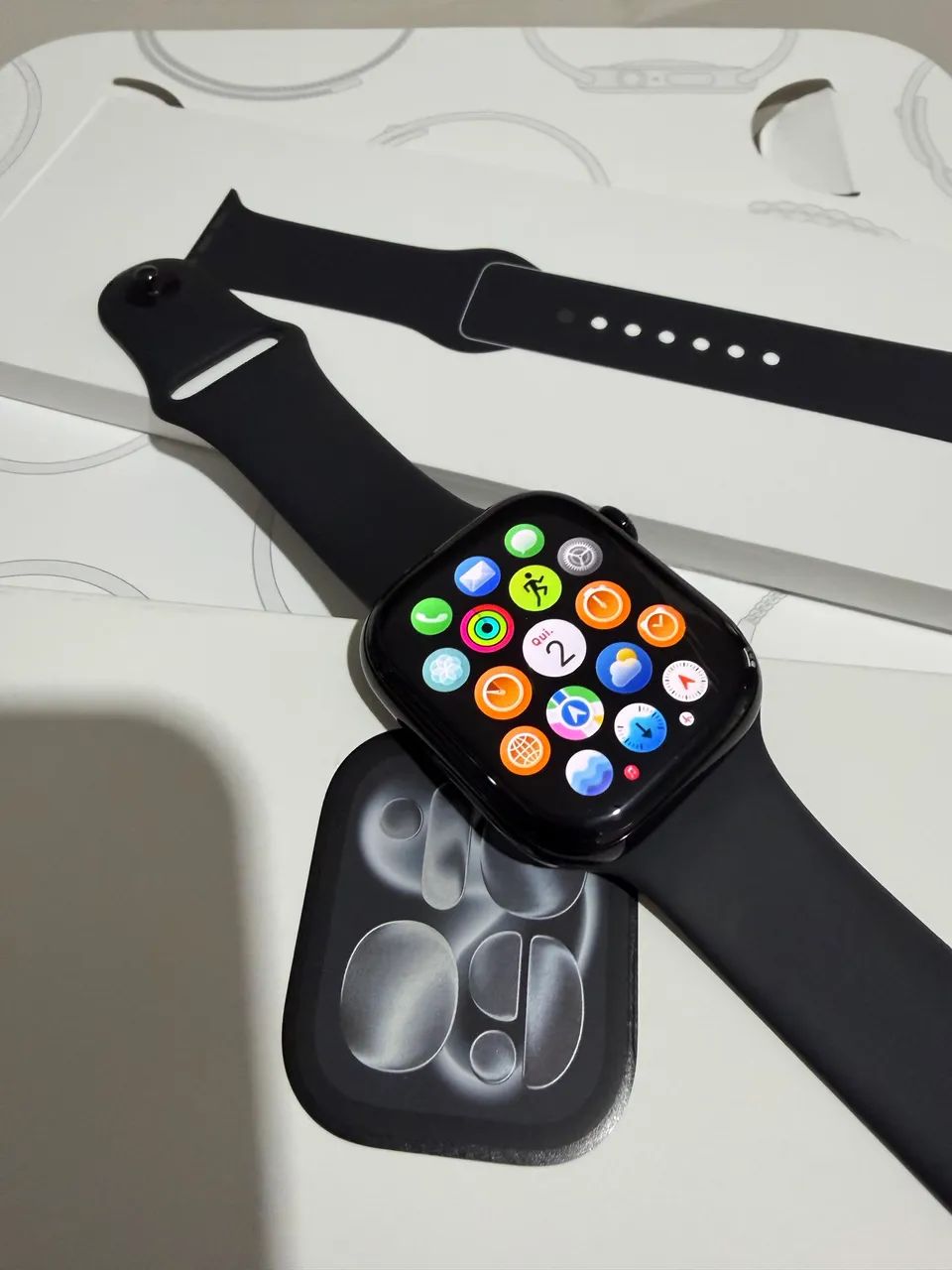 Apple Watch séries 11 46mm com apenas um mês de uso  - Foto 2