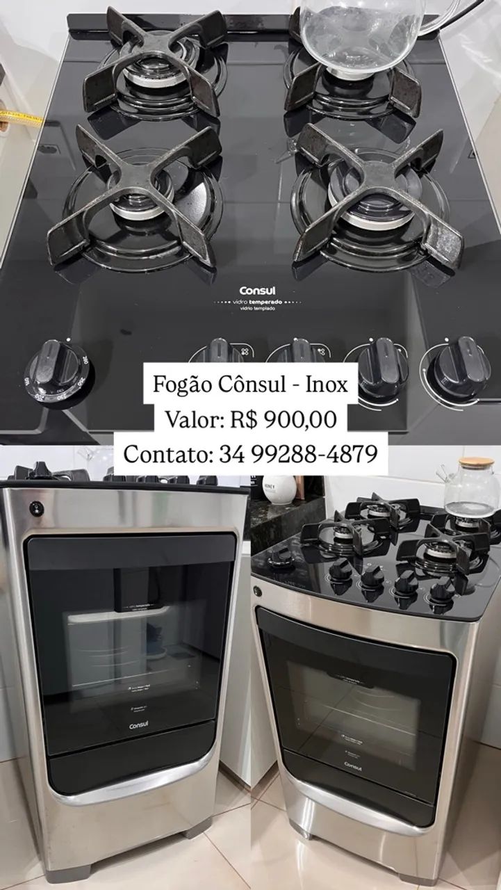 Fogão Cônsul Inox  - Foto 4