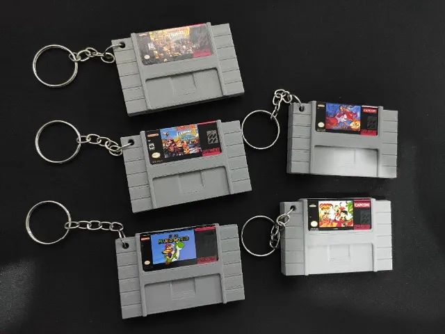 Chaveiro Cartucho Super Nintendo - Foto 2