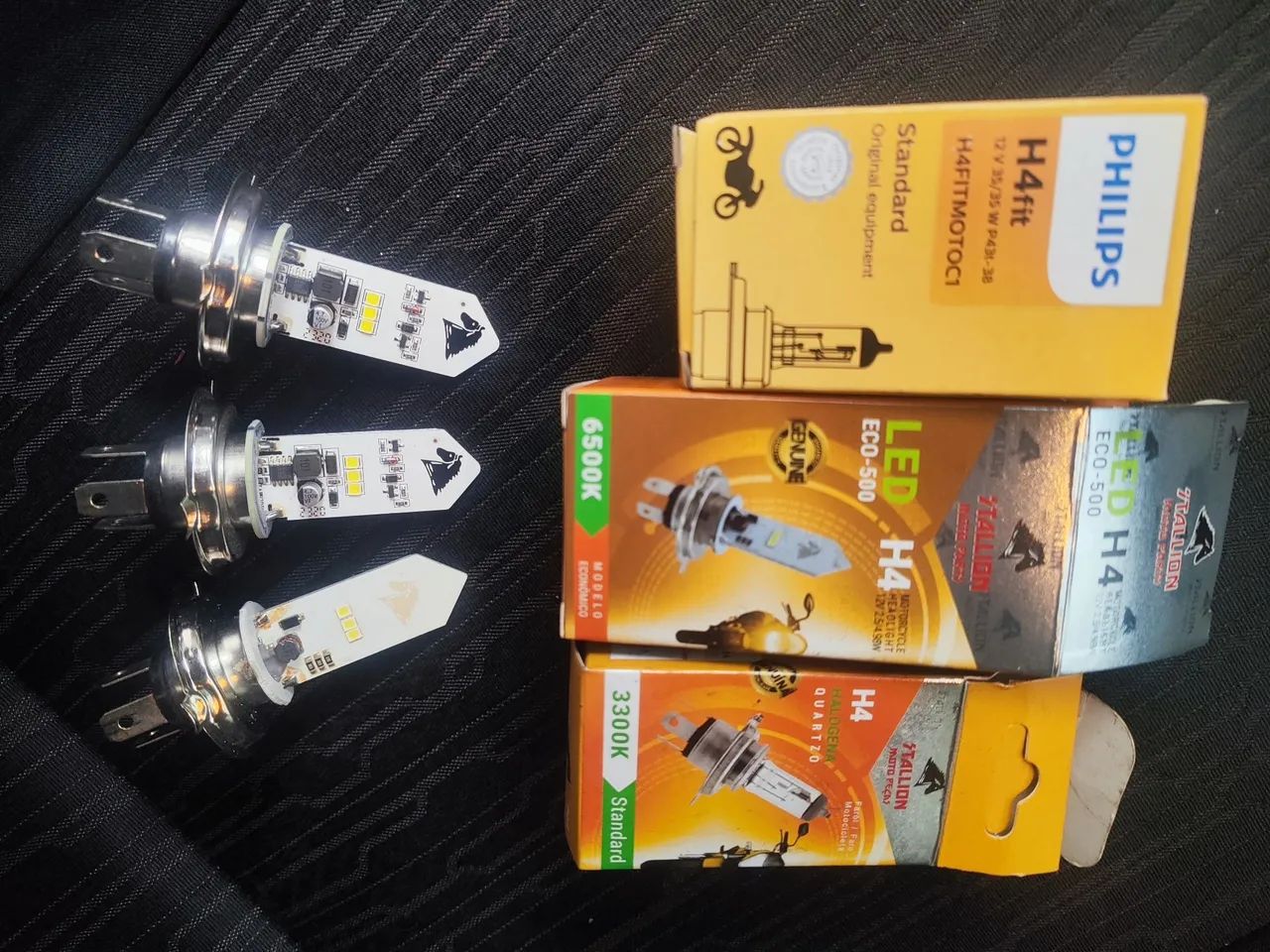 Lampada Led H4 - 3 unidades.
