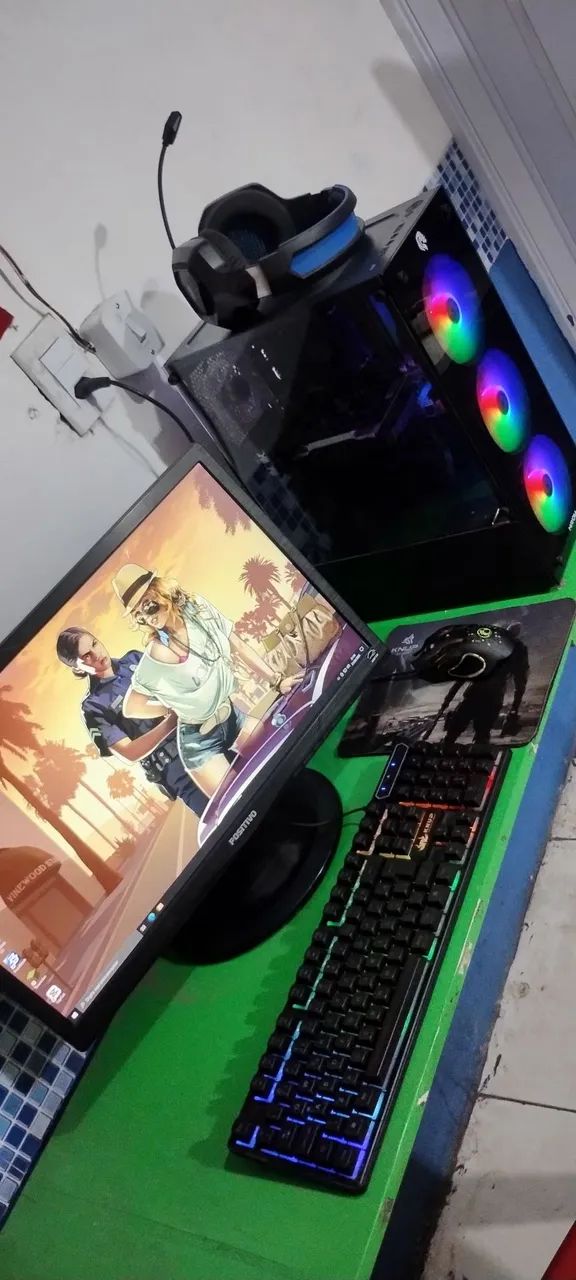 Pc Gamer Core i7 COMPLETO - Entrega e Garantia 
