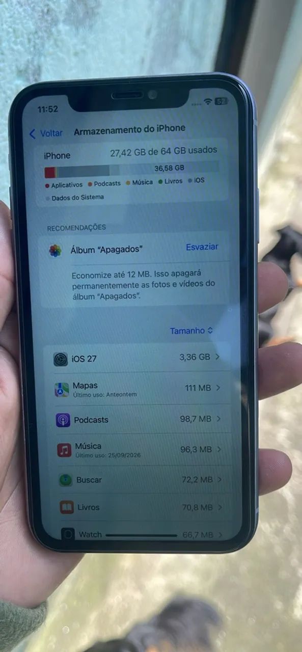 iPhone 11 64GB lilás  - Foto 5