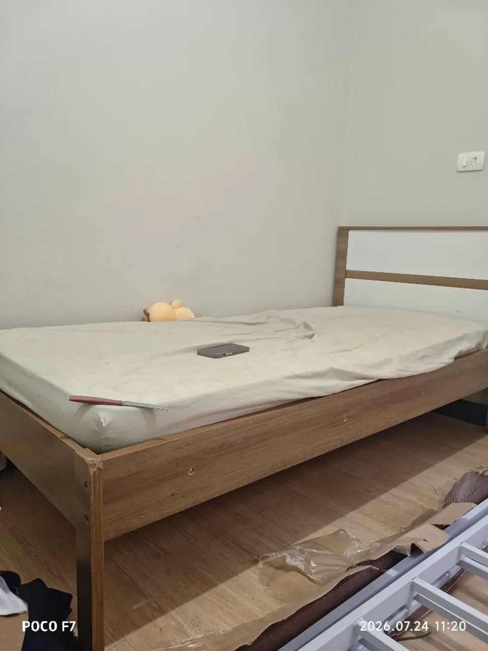 Cama solteiro para doação