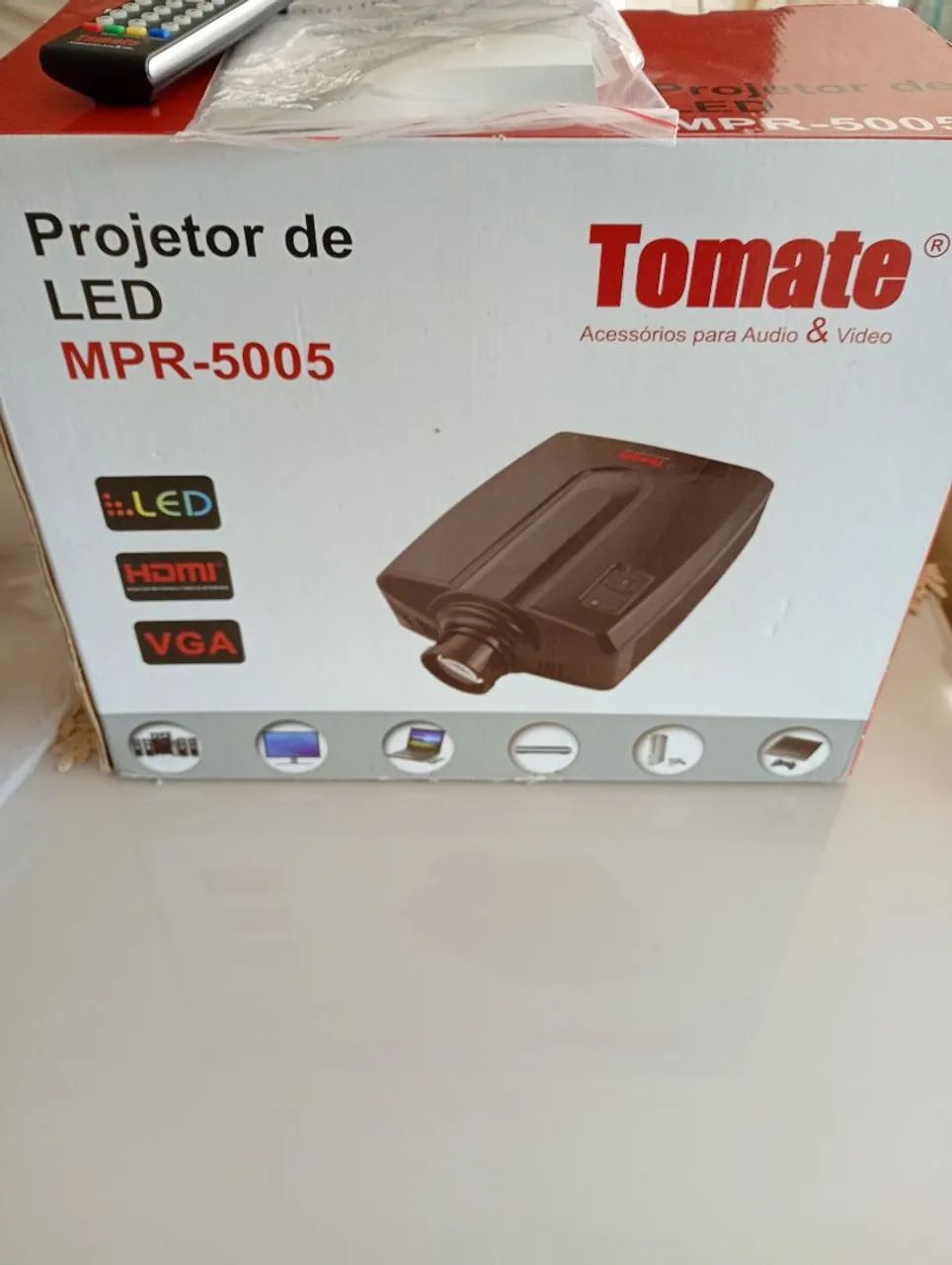 Projetor LED MPR5005 Tomate 2000 lumens - Foto 3
